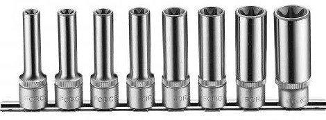 1/2 Doppenset Torx lang 8 delig, Auto diversen, Autogereedschap, Verzenden