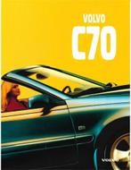 1997 VOLVO C70 CABRIOLET BROCHURE ENGELS, Boeken, Auto's | Folders en Tijdschriften, Nieuw, Author, Volvo