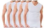 5 stuks Bonanza A-shirt - V-hals - mouwloos - wit, Kleding | Heren, Ondergoed, Verzenden