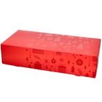 Taartdoos Stol Klein 34x16x8cm Rood (Kerst), Verzenden, Nieuw