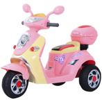 HOMdotCOM Elektrische kinderscooter - Roze, Nieuw, Verzenden