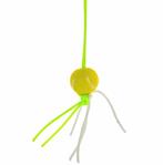 Jute giftbag met gelukspoppetje Tennisbal en fortune cookie, Sport en Fitness, Tennis, Verzenden, Nieuw, Overige typen, Overige merken