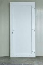 Kunststof deur buitendeur achterdeur schuurdeur met kozijn, Doe-het-zelf en Verbouw, Deuren en Horren, Nieuw, Glas, 80 tot 100 cm