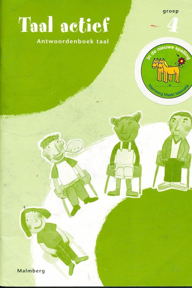 Taal Actief versie 3 Antwoordenboek Taal groep 4, Boeken, Schoolboeken, Nieuw, Verzenden