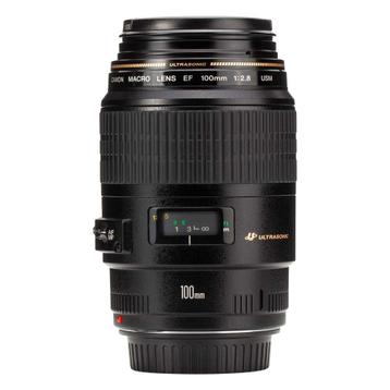 Canon EF 100mmm f/2.8 Macro USM met garantie beschikbaar voor biedingen