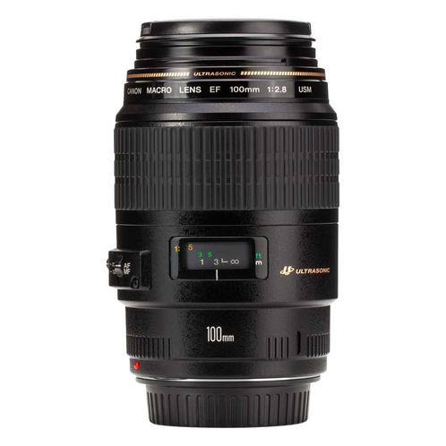 Canon EF 100mmm f/2.8 Macro USM met garantie, Audio, Tv en Foto, Fotografie | Lenzen en Objectieven, Verzenden