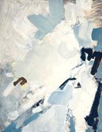 René Mels ( 1909-1977) - Symphonie Turquoise - 1965, Antiek en Kunst, Kunst | Schilderijen | Modern