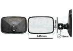 Buitenspiegel / spiegel universeel 16 x 24 cm 18mm gat L / R, Auto-onderdelen, Nieuw, Universele onderdelen, Ophalen of Verzenden
