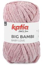 Katia Big Bambi - 102 oudroze - XXL Chenille Garen, Ophalen of Verzenden, Nieuw