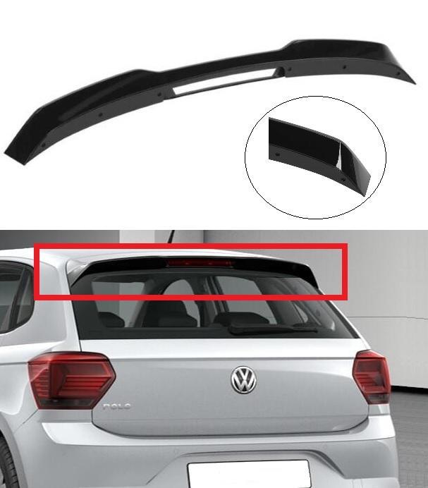 Dakspoiler | Volkswagen | Polo 17-21 5d hat. / Polo 21- 5d h, Auto-onderdelen, Carrosserie en Plaatwerk, Nieuw, Volkswagen, Verzenden