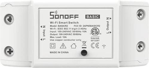 Sonoff - BASICR2 - Wireless Smart Switch - Werkt met Alexa,, Doe-het-zelf en Verbouw, Gereedschap | Handgereedschap, Zo goed als nieuw
