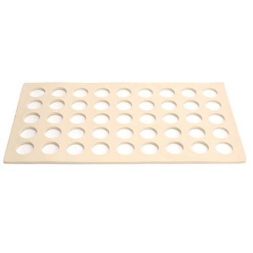 Borstplaatmat Siliconen Rijksdaalder 45 gaten, Hobby en Vrije tijd, Taarten en Cupcakes maken, Nieuw, Verzenden