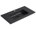 Badplaats Wastafel Angela 90 x 48 cm - Zwart - Wasbak, Verzenden, Nieuw