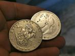 Koninkrijk Engeland. 1 Crown 1820-1821/ Lot of 2 (Zonder