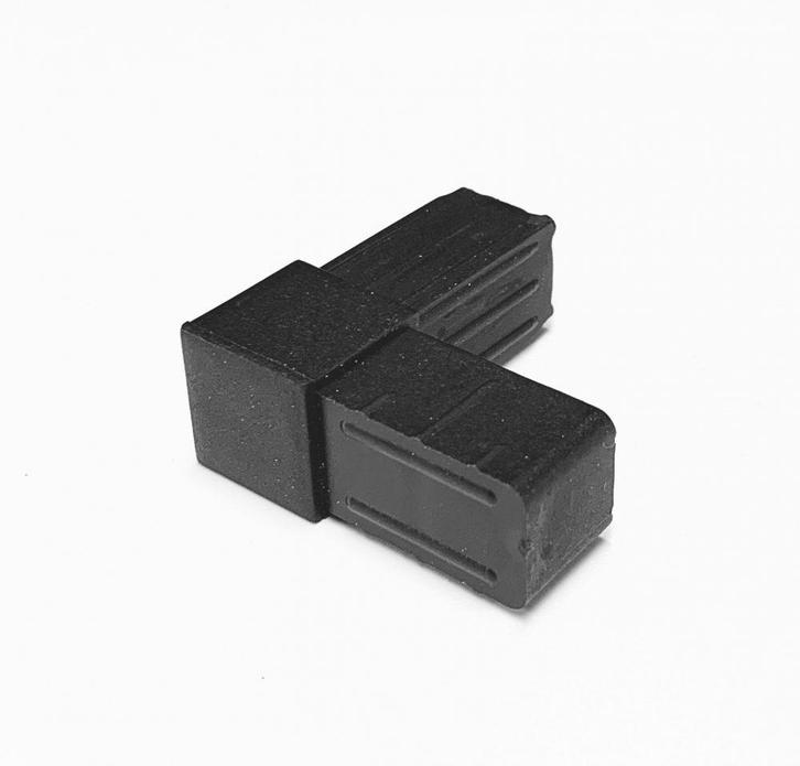 L verbindingsstuk voliere zwart - Voliere    - Kooien, Dieren en Toebehoren, Vogels | Hokken en Kooien, Nieuw, Verzenden