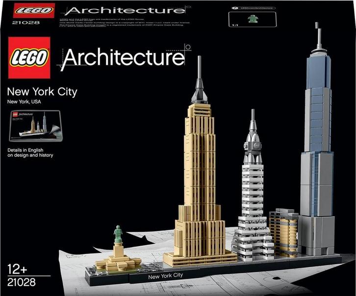 LEGO Architecture New York City - 21028, Kinderen en Baby's, Speelgoed | Duplo en Lego, Nieuw, Ophalen of Verzenden