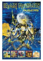 Posters - Poster Iron Maiden - Life After Death, Verzamelen, Verzenden, Zo goed als nieuw