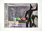 Antonio Guijarro Gutiérrez (1923–2011) - Personajes oscuros, Antiek en Kunst, Kunst | Schilderijen | Klassiek