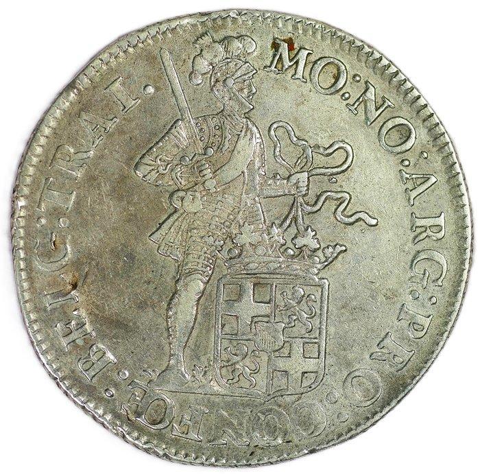 Nederland, Utrecht Zilveren Dukaat 1785 - Delm. 982 / CNM, Postzegels en Munten, Munten | Nederland
