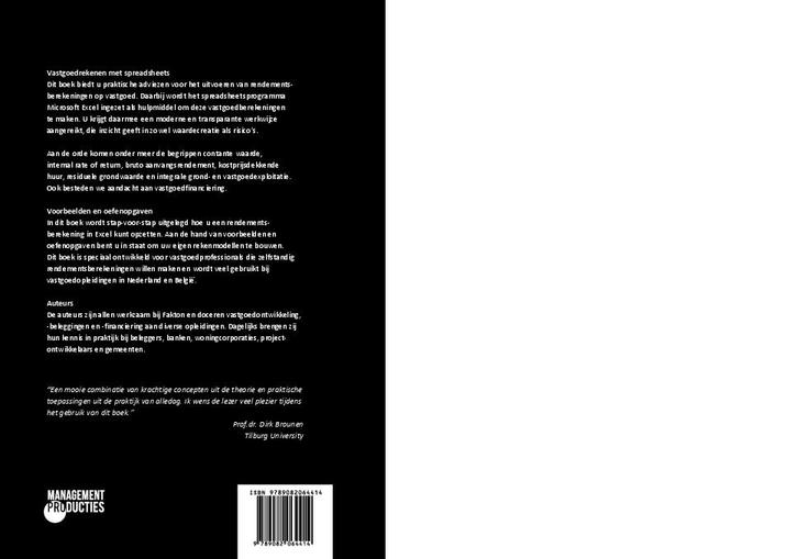 Vastgoedrekenen met Spreadsheets  Oefen cd rom 9789082064414, Boeken, Wetenschap, Zo goed als nieuw, Verzenden