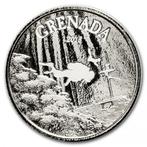 Grenada Diving Paradise - 1 oz 2018 (25.000 oplage), Postzegels en Munten, Munten | Amerika, Zilver, Losse munt, Verzenden, Midden-Amerika