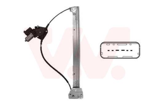 RAAMREGELAAR VOOR IVECO DAILY 2000-2005 09121032, Auto diversen, Auto-accessoires, Nieuw, Ophalen of Verzenden