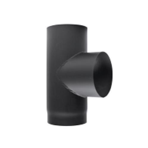 Kachelpijp 150 Staal 2 Mm T-stuk + Deksel, Huis en Inrichting, Kachels, Verzenden