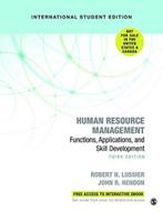 9781544331317 Human Resource Management | Tweedehands, Boeken, Schoolboeken, Zo goed als nieuw, Professor Robert N. Lussier, Verzenden