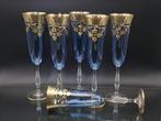 Artemisia - Champagne fluitje (6) - Goudhart - Kristal