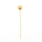 Gouden reversspeld, dasspeld | Volleybal (vintage), Sieraden, Tassen en Uiterlijk, Broches, Ophalen of Verzenden, Gebruikt, Overige kleuren