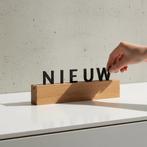 Oacklux Kana Letterhouder Eikenhout 200 mm - set van 6, Zakelijke goederen, Horeca | Meubilair en Inrichting, Nieuw in verpakking