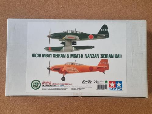 Tamiya 89712 Aichi M6A1 Seiran & Aichi M6A1-K Nanzan (Seiran, Hobby en Vrije tijd, Modelbouw | Vliegtuigen en Helikopters, Verzenden