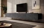 Meubella TV-Meubel Calabas grijs 300 cm hangend, Huis en Inrichting, Kasten | Televisiemeubels, Overige materialen, Verzenden