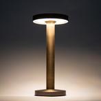 Tafellamp Solo Antiek Brons Binnenverlichting, Verzenden, Nieuw, Overige materialen, Minder dan 50 cm