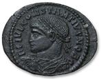 Romeinse Rijk. Constantius II as Caesar. Follis Constantina, Postzegels en Munten