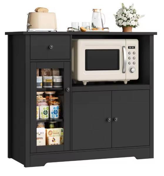 Keukenkast met Werkblad – Lade, 3 Deuren Magnetronstation, Huis en Inrichting, Keuken | Keukenelementen, Nieuw, Verzenden