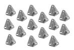 Set van 15 metalen touwhaken (40x50 mm), Ophalen of Verzenden, Nieuw