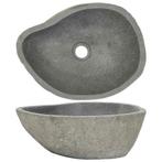 Riviersteen Wastafel (37-46cm) | OP = OP | Outlet Deal, Huis en Inrichting, Minder dan 50 cm, Nieuw, Ophalen of Verzenden, Minder dan 25 cm
