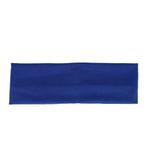 Haarband Basic 6cm Effen Blauw, Nieuw