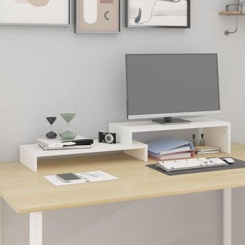 vidaXL Monitorstandaard (52-101)x22x14 cm massief grenenhout beschikbaar voor biedingen