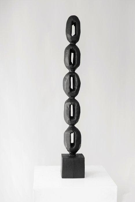 Ros Khavro - sculptuur, Column, Abstract - Solid wood - 100, Antiek en Kunst, Kunst | Designobjecten