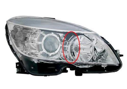 KOPLAMP VOOR MERCEDES BENZ C-KL W204 2007-2011 2048208461, Auto-onderdelen, Verlichting, Nieuw, Ophalen of Verzenden