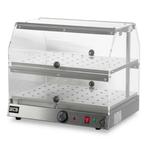 HCB Warmhoudvitrine - 50 cm - 230V - RVS, Verzenden, Nieuw in verpakking, Overige typen