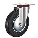 Tarsus Zwenkwiel - 160 mm - Stalen Velg - Massieve Rubber..., Doe-het-zelf en Verbouw, Zwenkwielen, Ophalen of Verzenden, Nieuw