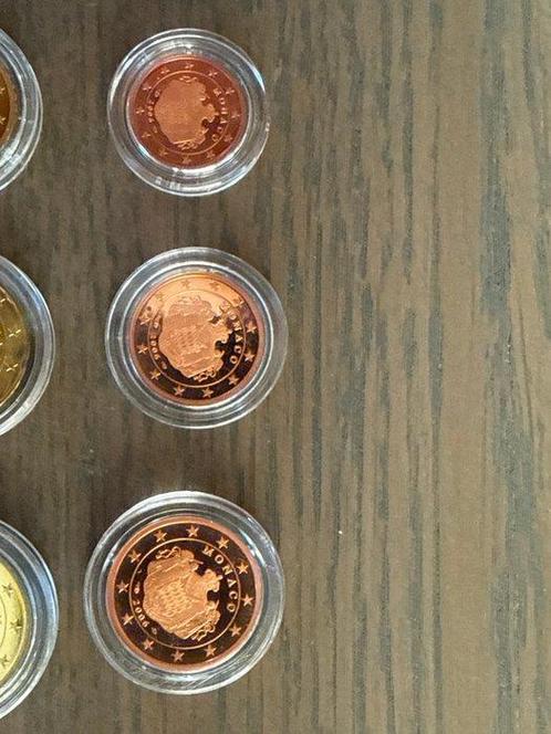 Monaco. Series 1 Cent - 2 Euro / 2 Euro 2006/2013 (incl. 2, Postzegels en Munten, Munten | Europa | Euromunten