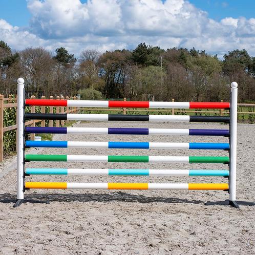 Springbalk ± 7,7kg - Geel, Dieren en Toebehoren, Paarden en Pony's | Overige Paardenspullen, Springen, Nieuw, Verzenden