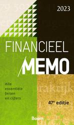 Financieel Memo 2023 9789024456642 T. de Bondt, Boeken, Verzenden, Zo goed als nieuw, T. de Bondt