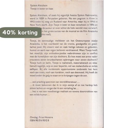 Tewje in boter en kaas 9789021493121 Aleichem, Boeken, Overige Boeken, Gelezen, Verzenden
