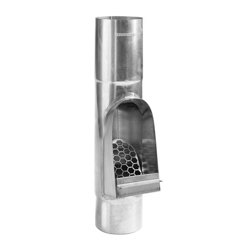 RHEINZINK Bladafscheider bladvanger 100mm zink walsblank, Doe-het-zelf en Verbouw, Buizen en Afvoer, Ophalen of Verzenden