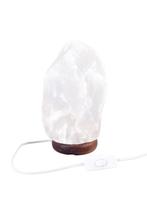 Zoutlamp Wit 6 tot 8kg - Witte Zoutsteen Lamp van Zout ui..., Huis en Inrichting, Lampen | Tafellampen, Ophalen of Verzenden, Nieuw